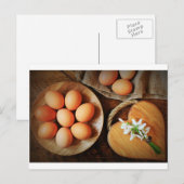 復活祭の背景 シーズンポストカード (正面/裏面)