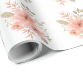 復活祭の色の花 ラッピングペーパー (ロールコーナー)