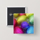 [復活祭の色]四角ボタン 缶バッジ (正面&裏面)
