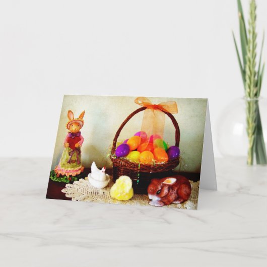 復活祭の装飾 シーズンカード (正面)