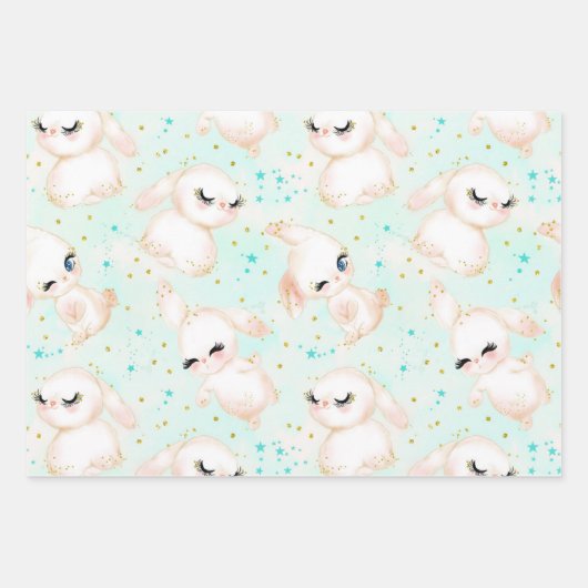 復活祭の装飾 ラッピングペーパーシート (正面)