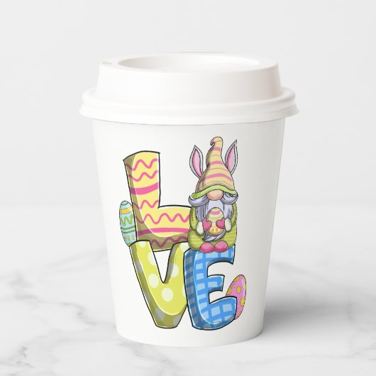 復活祭の装飾 紙コップ (裏面)