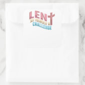 復活祭の貸し出し スクエアシール (バッグ)