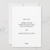 復活祭の雛とゴールデンイースターの卵 シーズンカード (裏面)