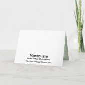 復活祭の雛と花 シーズンカード (裏面)