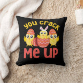 復活祭の雛を巻き上げろ クッション (ブランケット)