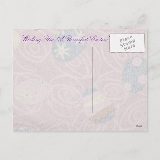 復活祭の願いを守れ！ シーズンポストカード (裏面)