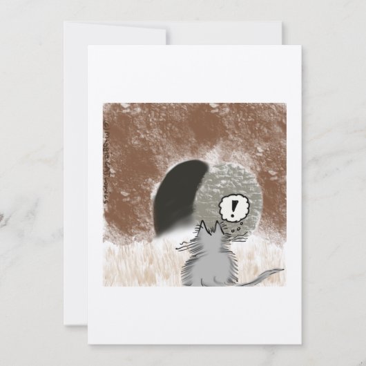 復活祭の驚き サンキューカード (正面)