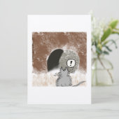 復活祭の驚き サンキューカード (スタンド正面)