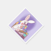 復活祭の驚き スタンダードカクテルナプキン (角)