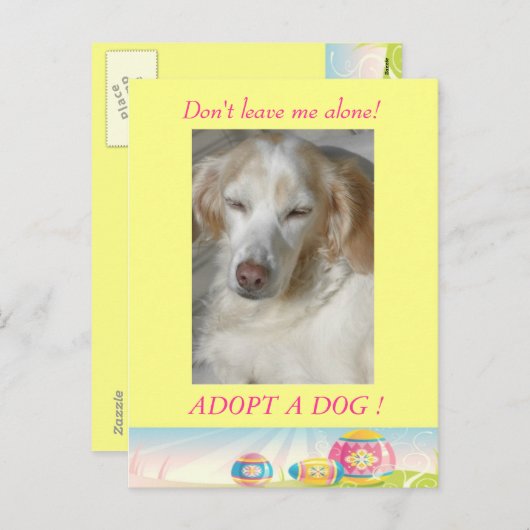 復活祭はがきを採用する シーズンポストカード (正面/裏面)