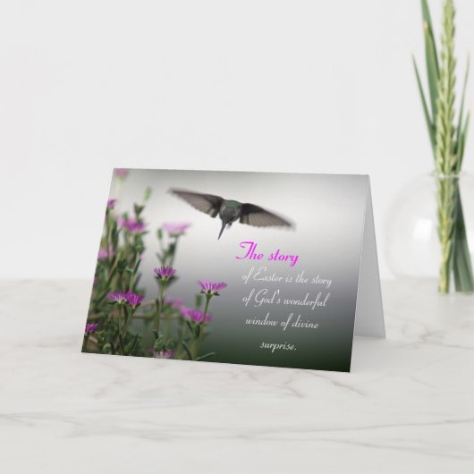 復活祭は話だ シーズンカード (正面)