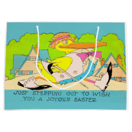 復活祭への出発 ラージペーパーバッグ