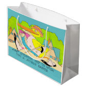 復活祭への出発 ラージペーパーバッグ (裏面アングル)