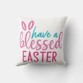 復活祭を賛美行う クッション (裏面)