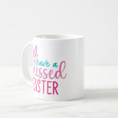 復活祭を賛美行う コーヒーマグカップ (正面左)