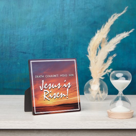 復活祭イエスが復活キリスト教徒 フォトプラーク (インサイチュ)