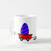 復活祭カタツムリの歩道 コーヒーマグカップ (正面左)