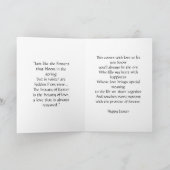 復活祭カード シーズンカード (内部)