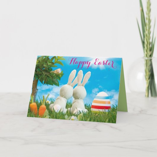 復活祭グリーティングカード シーズンカード (正面)