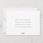 復活祭ビクトリアンの子ども達が掩蔽壕を撮影 シーズンカード (裏面)