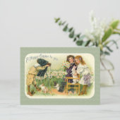 復活祭ビクトリアンの子ども達が掩蔽壕を撮影 シーズンカード (スタンド正面)