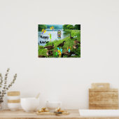 復活祭フロゲッタと妖精のポスター ポスター (キッチン)