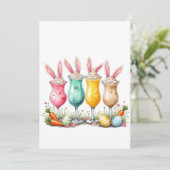 復活祭ラテバニー耳とラテの眼鏡 案内状 (スタンド正面)