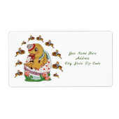 復活祭ラベル ラベル (正面)