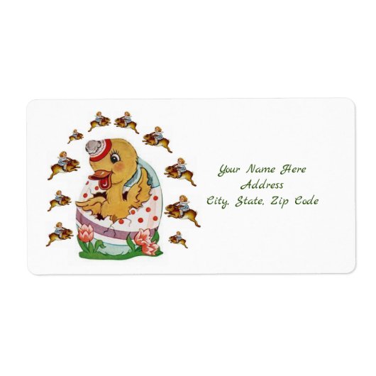 復活祭ラベル ラベル (正面)