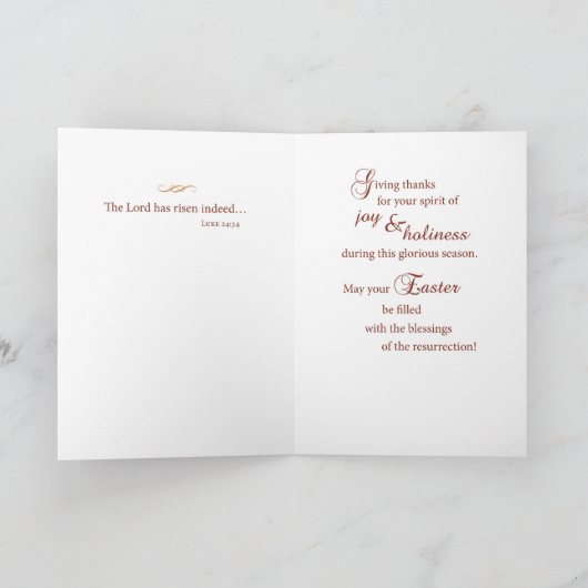 復活祭司感謝 シーズンカード (内部)