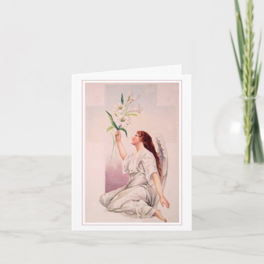 復活祭恵み1ヨハネ2:25聖書の聖句 シーズンカード (正面)