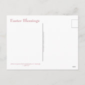 復活祭恵み1ヨハネ2:25聖書の聖句 シーズンポストカード (裏面)