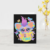 復活祭 カード (黄色い花)