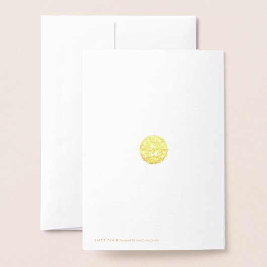 復活祭、キリストの復活、キリストは復活した 箔カード (裏面封筒付き)