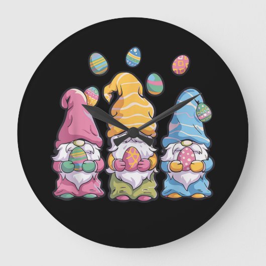 復活祭 ラージ壁時計 (正面)