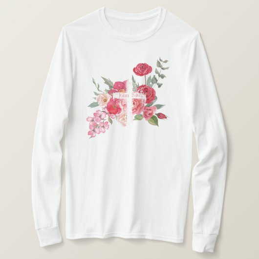 復活祭/十字架/ヨハネ3:16/イエス Tシャツ (デザイン正面)