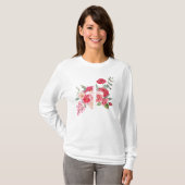 復活祭/十字架/ヨハネ3:16/イエス Tシャツ (正面フル)