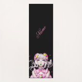 復活祭/春アニメ女子 ヨガマット (正面)