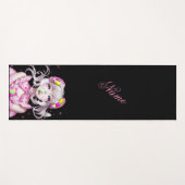 復活祭/春アニメ女子 ヨガマット (正面(横))