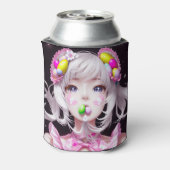 復活祭/春アニメ女子 缶クーラー (缶裏面)