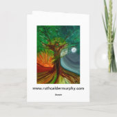 "復活"のイースターカード シーズンカード (裏面)