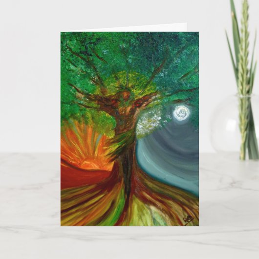 "復活"のイースターカード シーズンカード (正面)