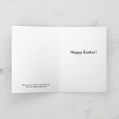 "復活"のイースターカード シーズンカード (内部)