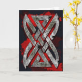 復活 カード (黄色い花)