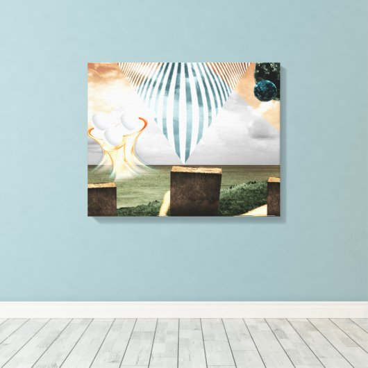 復活 キャンバスプリント (インサイチュ (ウッドフロア))