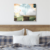 復活 キャンバスプリント (インサイチュ (寝室))