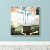 復活 キャンバスプリント (インサイチュ (ウッドフロア))