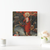 復活 スクエア壁時計 (ホーム)