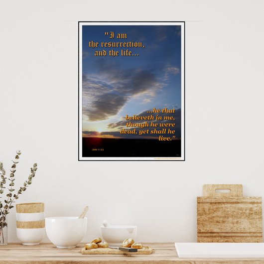 復活 ポスター (キッチン)